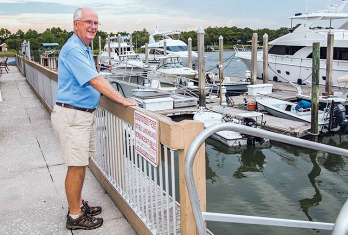 Isle of Palms Mayor Dick Cronin Isle of Palms Mayor Dick Cronin at the IOP Marina
