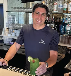 IOPSC bartender at Acme Cantina, PJ Cardelli