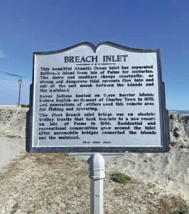 IOP, SC high current Atlantic Ocean waterway.