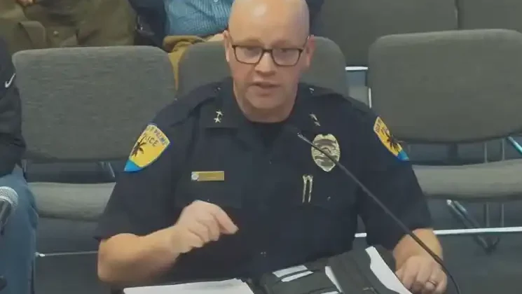 IOP Police Chief Kevin Cornett explains the parameters of the new Constitutional Carry Act that went into effect March 7.