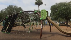 Latest update to the playground at the Isle of Palms, South Carolina's Recreation Center .