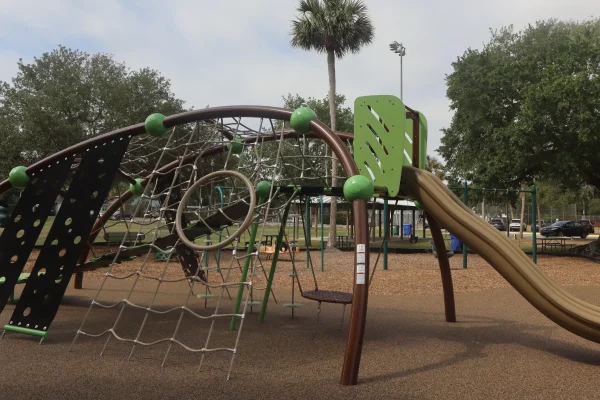 Latest update to the playground at the Isle of Palms, South Carolina's Recreation Center .