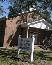 Exterior picture of IOPSC's IOP Baptist Church.