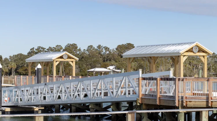 IOP, SC's recent  dock upgrade 2025.