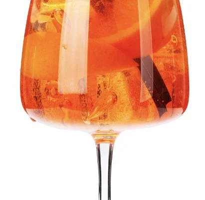 Island Vibes' Drink of the Month Aperol Spritz