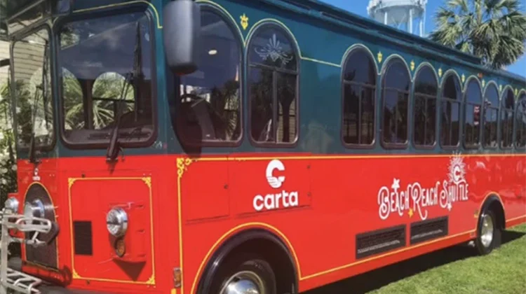 The latest addition to Charleston County's busline.