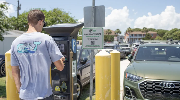 Parking mete charges go up on Isler of Palms' Front Beach.