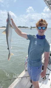 Young participant learning about the life of sharks aound the Isle of Palms, SC.