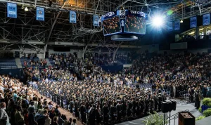A photo of Charleston, SC's The Citadel's grads.