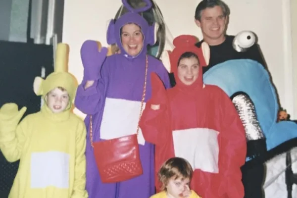 IOPSC family in Halloween costumes