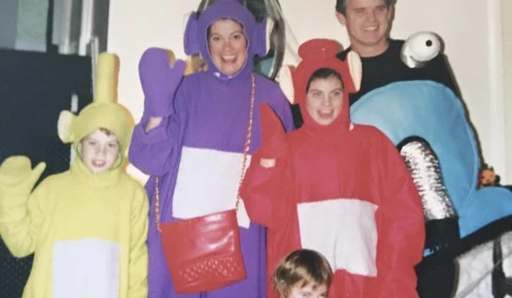 IOPSC family in Halloween costumes