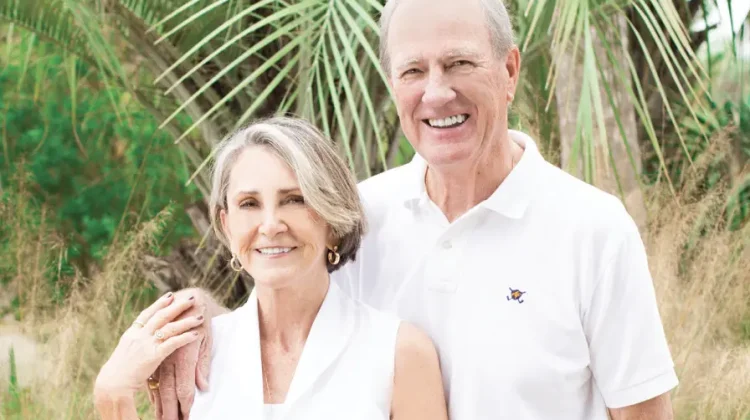 Former Representative on the US Congress for South Carolina's District 1, Tommy Harnett and his wife, Bonnie.