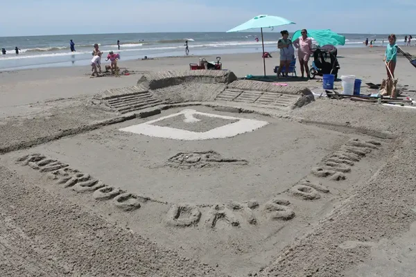IOP Sand Sculpting Competition: Best in Show overall winner, “Riverdogs Days of Summer.”