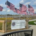 IOP Exchange Club showcases a breathtaking display of hundreds of American flags at Towne Center and the Exchange Club