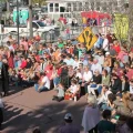 A crowd gathers on Front Beach Isle of Palms during 2022’s Holiday Street Festival.