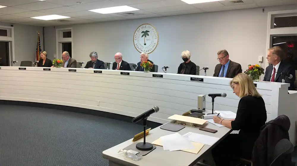 Isle of Palms city council meeting