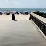 Isle of Palms beach entrance walkway