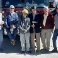 Pictured from left: Isle of Palms past and current mayors Phillip Pounds, Jimmy Carroll, Malcolm Burgis, Clay Cable, Dick Cronin and Mike Sottile.