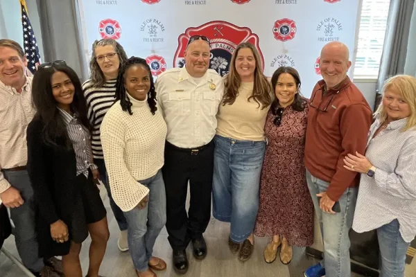 IOPFD's Chief Richard Hathaway Celebrates his Key to the City, of Isle of Palms, South Carolina