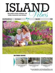 May 2025 front page of Island Vibes