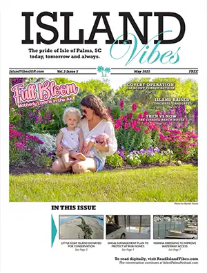 May 2025 front page of Island Vibes