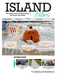 October 2024 front page of Island Vibes newspaper