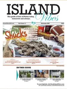 November 2024 front page of Island Vibes newspaper