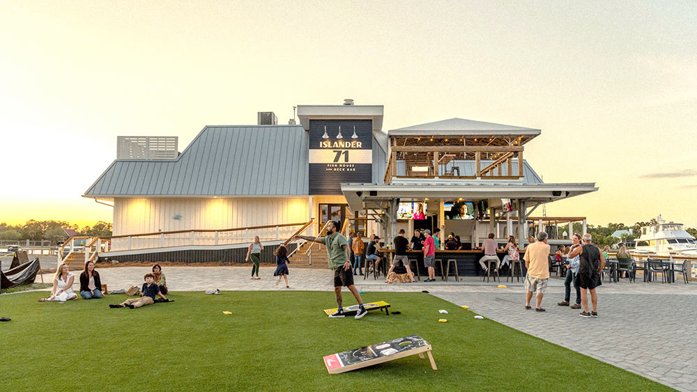 Islander 71 restaurant in Isle of Palms, SC.