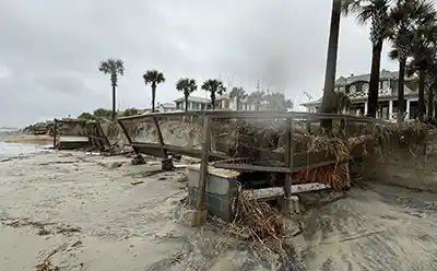 Another Isle of Palms beach erosion photo.