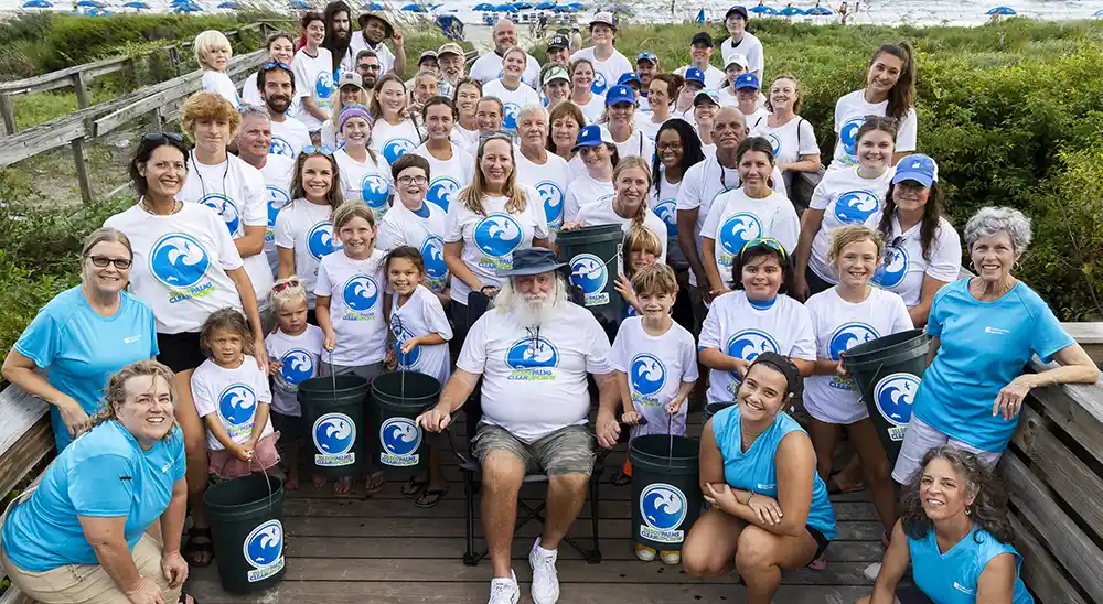 Photo of the Isle of Palms Cleanup Crew