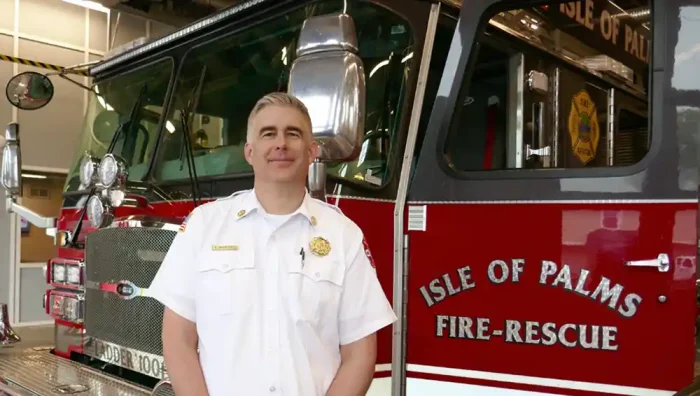 Isle of Palms Fire Chief Craig Oliverius