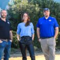 Pictured from left to right: Nihad Abdin, Katherine Brickell and Jeremy Willis of Lowcountry Contractors