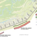 Potential sand fill areas and harvest areas for Isle of Palms, SC beach erosion project