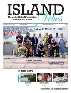 September 2024 front page of Island Vibes newspaper